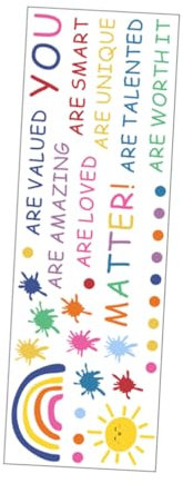 COSMEVIVI Motivierende Wandkunst Inspirierende Wandaufkleber Schlafzimmer Dekorationen Zitate Tapete Zimmer Wanddekor