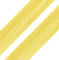 1m Einfassband 20mm hochelastisch 44% Elastan gefalzt Meterware Faltgummi Schrägband Farbwahl, Größe:20mm, Farbe:zitronengelb