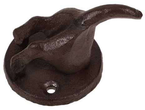MAGICLULU 2pcs Dog Butt Decorative Wall Hanging Animal Wall Hooks Dog Hooks Vintage Wall Hook Dog Key Hooks Rustic Entryway Hook Dog Shaped Hooks Dog Tail Hooks Towel Hanger Iron Coffee