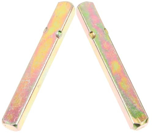 DOITOOL 65 Mm Ersatz-vierkantspindel Gerader Knaufspindel Türgriffspindel Aus Eisenmaterial Für Antike Türknöpfe