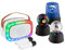 Party Light & Sound - Pack Karaoké Enceinte Enfant Bluetooth USB Party KARAKID20 2 Micros sans Fil - 3 Mini Effets Lumière LED Soirée Anniversaire