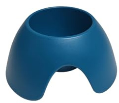 Tupperware To Go Eco - Soporte de boca abajo para botellas ecológicas para escurrir después del enjuague, soporte de secado de plástico turquesa, diámetro de 10 cm, altura 5 cm