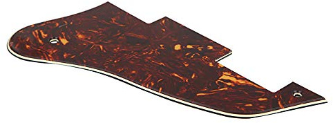 Alomejor Guitar Pickguard Protective Board für ES-335 Schöne Dekoration Black White Black Gitarre Accessoire für Gitarrenbegeisterte PVC Red 180 X 80mm