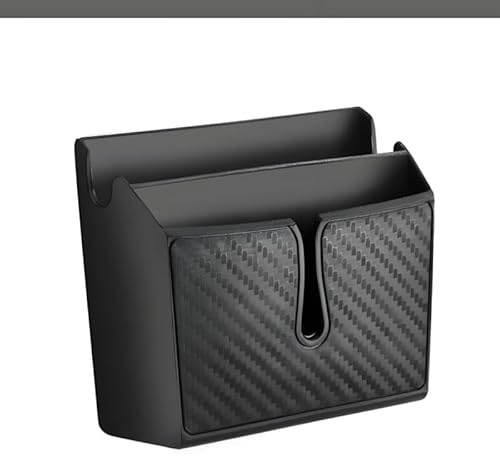 Schwarz, Auto Organizer für Ford Fokus MK2 MK3 Mondeo 2008 2009 2010 2011-2017, Autotasche Box Aufbewahrungsbox für Kleinigkeiten