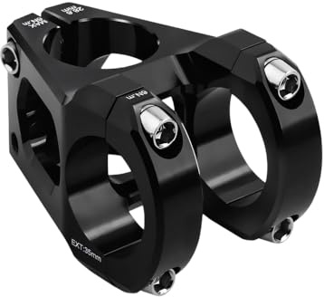 DONGKER 31,8 MTB Vorbau 35mm Kurz Fahrradvorbau für Mountainbike, Rennrad | 31 8 Lenkererhöhung, Ultraleicht, CNC Aluminiumlegierung, Lenker 35mm Klemmung, Mehrere Farben, Einfach zu installieren