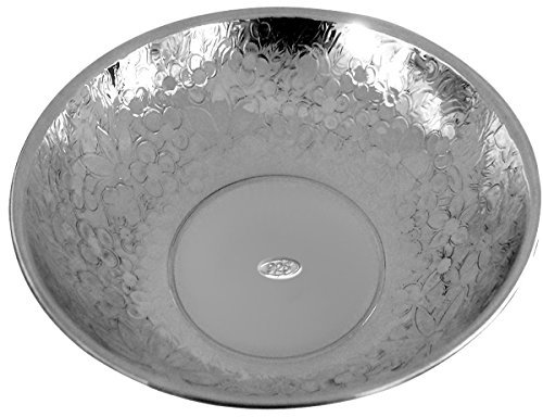 Silber 925 Sterling Schale Blume D 7cm Pralinen, Bonbons oder Plätzchen in Premium Verarbeitun