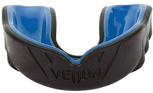Venum Unisex Senior 11+ Jahre Challenger Mundschutz, Einheitsgröße,Schwarz/Blau