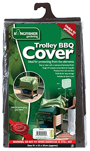 Garden Mile groß schwer arbeiten wetterfest grün Wagen BBQ Schutz Regenschutz, Garten Holzofen Feuerstelle Abdeckung, wasserdicht UV-Schutz holzscheit-brenner Abdeckung, Große