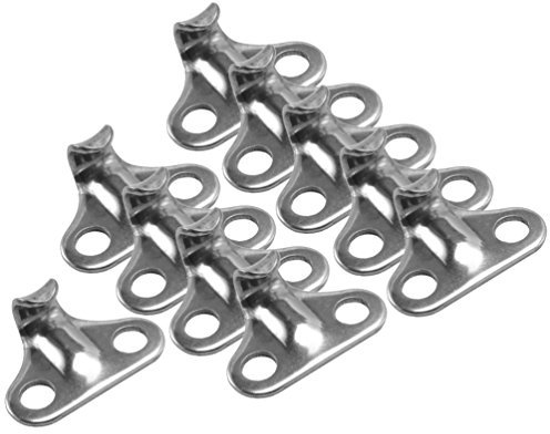 20 x Mini Planenhaken Edelstahl