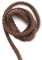 Slantastoffe 5m Baumwollkordel 5mm, Kordel, Schnur, Turnbeutel, 21 Farben (Braun)