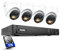 ANNKE 4K 8CH PoE CCTV Camera System - 2TB NVR Home Security Camera System, 4 x 8MP Outdoor PoE IP Cameras, Person/Vehicle Detection, Colour Night Vision, IP67, Remote Access, 24/7 Recording
