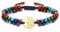 GEHECRST 7 Chakra Armband lebensbaum Edelstein Armbänder Natürliche Chakra Steine Yoga Armband Healing Reiki Energietherapie Glückbringen Edelstein für Damen Herren