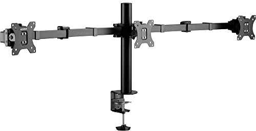SpeaKa Professional SP-MM-230 1 Stück Monitorhalterung 43,2 cm (17) - 68,6 cm (27) Schwarz Höhenverstellbar, Neigbar+