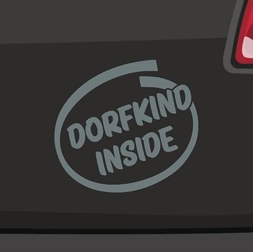 Dorfkind Inside Aufkleber -6 Größen- Wald Traktor Bienen Natur Wirtshaus Bayern