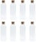 WYAN 8pcs 30ml Fiole En Verre, Petite Bouteille En Verre pour Les Mariages, Bocaux En Verre, pour La Décoration Artisanale DIY