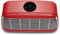 Thomson Calefactor Cerámico, Fifty Digital Vintage, 1500 W, con termostato LED, control remoto (Rojo)