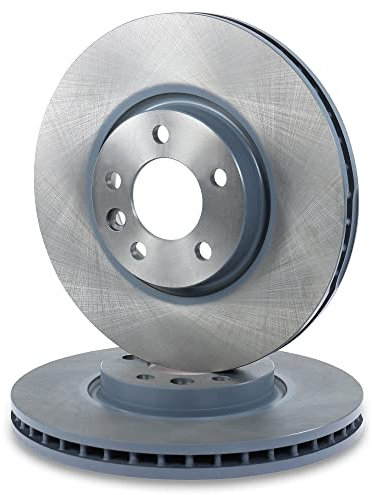 ATEC Germany 2x Bremsscheiben vorne Ø 340 mm Kompatibel mit VW MULTIVAN T5, MULTIVAN T6, TRANSPORTER T5, TRANSPORTER T6 / CARAVELLE T6