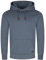 riverso RIVJulian Sweat à capuche pour homme, coupe droite, col croisé, rouge, bleu, beige, noir, vert, gris, S, M, L, XL, 2XL, 3XL, 4XL, 5XL, Bleu turpid, L