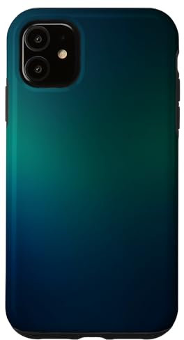 iPhone 11 Navy Blue And Forest Green Case