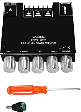 BaotyJie Power Verstärker Board Audio Verstärker Modul Subwoofer Digital Verstärker Stereo Lautsprecher mit Einfachem Einbau Und Tragbarem Design für Heimkino, ZK-MT21
