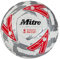 Mitre Match FA Cup Football, White/Silver/Red, 4
