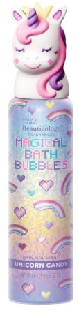 Baylis & Harding Beauticology Unicorn Candy Bath Bubbles Gift 1 Pack | Playful Gourmand Fragrances, Vegan Friendly