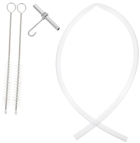 Amosfun 4 Sätze Ahornsiruphahn maple leaf ahornzucker Ahorn Herstellung Ahornbaum-Set Filter Wasserhahn Kit zum Anbohren von Bäumen im Freien Ahornsirup-Zapfzubehör Baumhähne Plastik