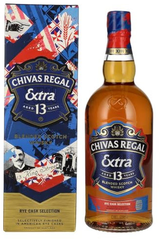 Chivas Regal EXTRA 13 Years Old AMERICAN RYE CASKS Finish 40% Vol. 1l in Giftbox