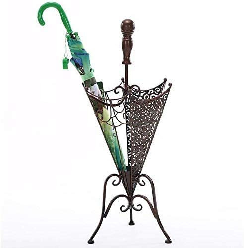 ZQKKLK Porte-parapluies, bac de Rangement pour parapluies de Bureau, Baril de Rangement pour parapluies à Domicile, hôtel, Maison, Bureau, Porte-parapluies/Laiton