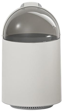 Vriusi Sliding Lid Mülleimer | Große Kapazität Recycling Mülleimer | Sturdy Kitchen Waste Container für Zuhause und Bad, ideal für effizientes umfangreiches Management, nachhaltiger Müllbehälter