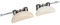 Altima 206 Front Door Outside Handle, High Strength Metal, Easy Installation, Fit for 206 1998-2012, Primer, Unpainted
