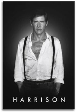 Harrison Ford-Schauspieler-Poster, dekoratives Gemälde, Leinwand, Wandposter und Kunstdruck, moderne Familienschlafzimmer-Dekoration, Poster, 20 x 30 cm