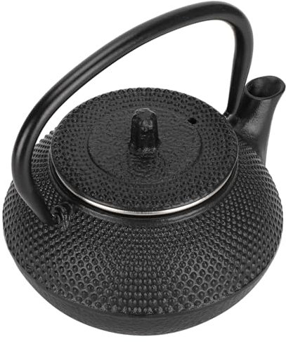 Gusseisen -Tee -Topf -Heimkessel mit Sieb Japanischer Teekessel Eisen -Set 0,3 L Kleiner Getreide