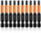 Glamifyr 10 Stück Torx Bit Schrauber Bit Set, Torx 50mm Länge 1/4 Sechskantschaft, Schraubendreher Set T20-Sortiment, mit Spender-Box