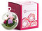 Rosen-Te-Amo |Infinity Blumen-Arrangement im hängenden Glas, handgefertigt, duftend, lila|Echte konservierte Rose Geburtstagsgeschenk für Frauen Mama Oma| Ewige Rosen zum Weihnachten, Valentinstag