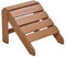 NEG Design Adirondack Fußbank MARCY täuschend echte Holzoptik, wetterfest, UV- und farbbeständig naturbraun