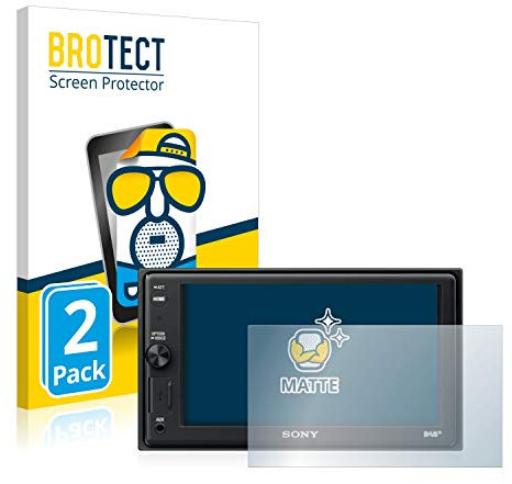 brotect Protection Ecran Anti-Reflet pour Sony XAV-AX1005DB (2 Pièces) - Film Mat