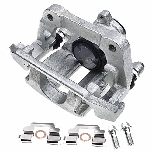A-Premium Disc Brake Caliper Assembly with Bracket Compatible with Select Volvo Models - S60 2011-2018, S80 2007-2016, V60 2015-2018, V70 2008-2010, XC60 2010-2017, XC70 2008-2016 - Rear Left Driver