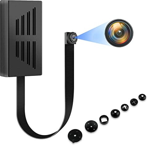 Diprevo Mini Kamera, HD 1080P Mini Cam Überwachungskamera, Tragbare Kleine DIY Videokamera Sicherheitskamera mit Bewegungserkennung (KEIN WLAN,Keine Nachtsicht)