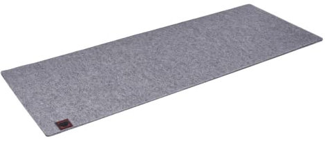 Sitzauflage für Kallax Besta oder Trofast Regal Sitz-Polster für DIY-Schuhregal oder Bank, Auflage aus Filz 10mm stark (Kallax 2er (2 Fächer breit) – 76 x 39cm)