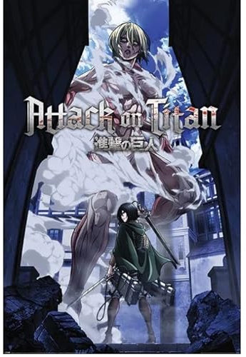 Pyramid International Attack on Titan Poster Season 3, Female Titan Approaches
