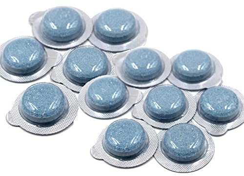 Fituenly Auto-scheibenreiniger-tablette, 12 Stück, Umweltfreundlich, Scheibenreinigung, Brausetabletten, Auto-schönheitswerkzeug