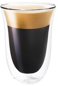 CAPACITEA Clear Mug, Heat Resistant Double Wall Insulated Mug, 270ml for Hot and Cold Drinks Juice Tea Cappuccino