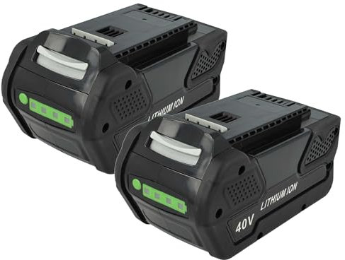 vhbw 2X Akku kompatibel mit McCulloch LI 40CS, LI 40HT, LI 40GB, alle 40V Produkte, LI 40T Werkzeug (4000 mAh, Li-Ion, 40 V)