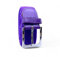 SEGMENTES Ceinture tressée élastique pour hommes et femmes avec boucle carrée avec longueur de 100 cm à 135 cm - Style et confort combinés dans une ceinture en tissu tissé extensible unisexe, violet,
