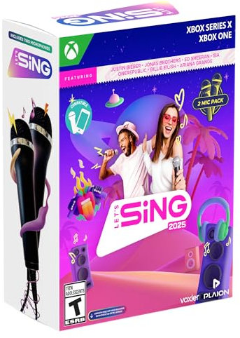 Let's Sing 2025 (pacchetto di 2 microfoni) - Xbox Series X