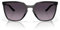 Oakley Damen Oo9480 Sielo Square Sonnenbrille, Polierte schwarze Tinte/Prizm Grey Gradient, 57 mm
