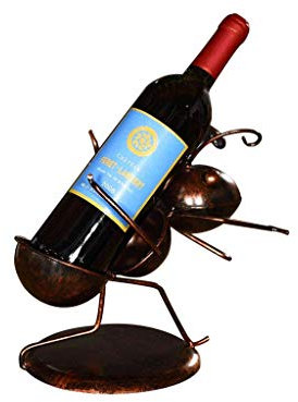 SYASDFG Casier à vin Support de Rangement de vin Petite Fourmi Armoire à vin Décoration Bouteille de vin Casier à vin Bar Maison Casier à vin en Fer forgé Armoire de comptoir Cave Stockage de vin