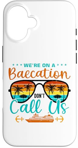 Perfect Matching Couple Matching Romantic Baecation Case for iPhone 16