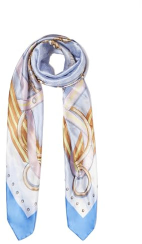 LIU JO Foulard con stampa 120 x 120 cm Non definito 73936 BLU BONNET